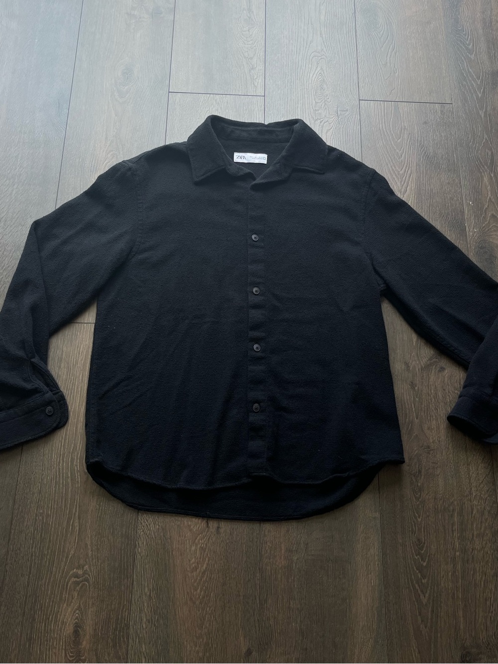 Zara Thick Button Down Shirt